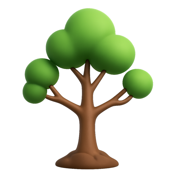 Large growth tree
