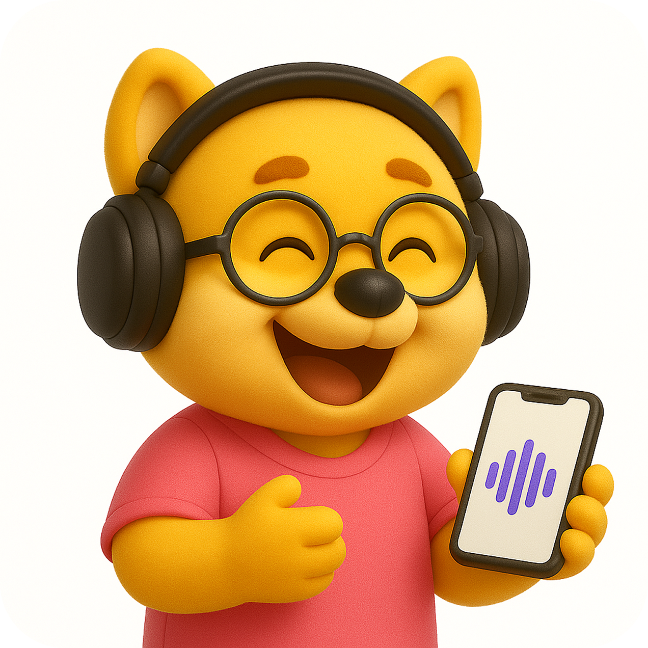 Hiro - Smart learning companion with headphones
